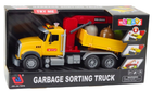Ciężarówka LEAN Toys City do sortowania odpadów Światła Dźwięki 21449 (5905991038450)