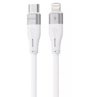 Дата кабель Proove Soft Silicone Type-C to Lightning 27W (1m) White