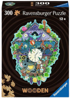 Пазл Ravensburger Годинник дерев'яний 300 елементів 12000759 (4005555007593)