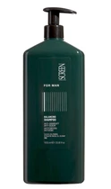 Балансуючий шампунь для жирної шкіри голови, проти лупи Screen For Man Balancing Shampoo 1000 мл