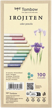 Набір кольорових олівців Tombow Irojiten Very pale tone lll 10 шт (4003198856691)