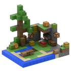 Магнитный конструктор «Начальная база» My World Minecraft (212 магнитных блоков, T066)