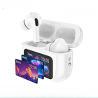 Бездротові навушники Hoco EW72 Soar true wireless ANC Noise reduction + кейс з екраном білі
