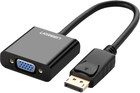 Адаптер Ugreen DP109 DP Male to VGA Female Converter чорный (20415)