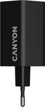Мережевий зарядний пристрій Canyon Hexagon 65 Black (CND-CHAHEX65B)