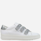 Sneakersy damskie do kostki Geox D15FEC085EW-C0007 38 24.7 cm Biały/Srebrny (8050036011978)