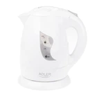 Электрочайник Adler AD 08 white 1 л пластиковый корпус Белый