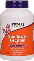 Амінокислота Now Foods Соняшниковий Лецитин 1200 мг Капсули