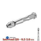 Дрель ручная Intertool 120 × 0.3-3.6 мм (NT-6011)