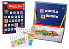 Магнітна головоломка у формі книжки LEAN Toys Англійський алфавіт, літери і зображення (5905214975364)