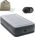 Materac dmuchany Intex 191 x 99 x 46 cm z wbudowaną pompką elektryczną 64412ND (6941057422947)