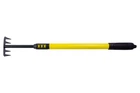 Граблі прямі Mastertool - 630-910 x 95 мм гумова ручка (14-6178)