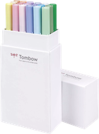 Набір акварельних маркерів Tombow двосторонніх 18 шт (4003198104280)
