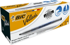 Набір маркерів BIC Velleda 1721 для білих дошок чорний 24 шт (ZES3086121721090)