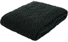 Koc Homla Savez szenilowy 130 x 170 cm Ciemno-zielony (5904183898230)