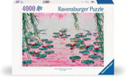 Puzzle 2D Ravensburger Różowe lilie wodne autorstwa Mauro Bergonzoli 4000 elementów 12001420 (4005555014201)