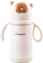 Butelka do karmienia Kidnort Paere 6+ m różowa 270 ml (5902983634126)