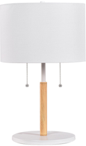 Lampa stołowa Light Prestige Fogo 2xE27 Biała (LP-0304/2T WH)