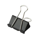 Биндеры Buromax 19 мм 12 шт. Чёрные (BM.5305)