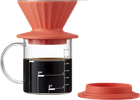 Zestaw do parzenia Buydeem Pomarańczowy 350 ml (6950386610604)