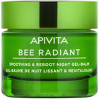 Гель-бальзам для обличчя Apivita Bee Radiant антивіковий нічний 50 мл (5201279091507)