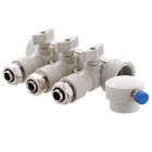 Коллектор распределительный Koer 3-way с фитингом (40x20) PPR K0191.Pro KP2556