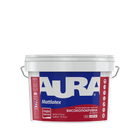 Краска латексная моющаяся для стен и потолков Aura Mattlatex Белая 2.5 л