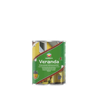 Краска для деревянных фасадов Eskaro Veranda полуматовая Белая 0.95 л
