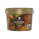 Фарба для кухні Eskaro Akzent Kitchen шовковисто-матова Біла 9 л