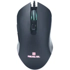 Миша REAL-EL RM-550 Black (EL123200027)