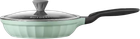 Patelnia Buydeem aluminiowa z szklaną pokrywką Cozy Greenish 28 cm (6950386617245)
