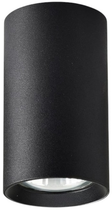 Світильник туба Light Prestige Manacor 13 см 1 x GU10 чорний (LP-232/1D - 130 czarne)