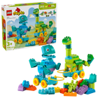 Zestaw klocków LEGO Duplo Dinozaury na kółkach 3w1 108 elementów (10451)