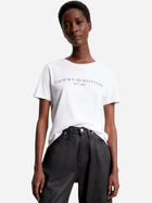 Футболка бавовняна жіноча Tommy Hilfiger WW0WW40276-ACI S Біла (8720637080665)
