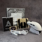 Бездротова магнітна миша Ajazz AJ159 APEX PAW3950 White три режими підключення 42000 DPI RGB