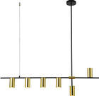 Lampa wisząca Light Prestige Arizona LP-074/6PL BK/GD