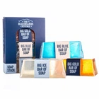 Набор по уходу за телом из трех видов мыла The Bluebeards Revenge Soap Stack Kit