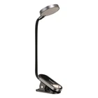 Універсальна акумуляторна LED лампа на кліпсі Baseus Comfort Reading Mini Clip Lamp DGRAD-0G (Темно-сіра)