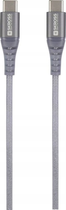 Кабель Skross USB-C to USB-C 1.2 m Space Gray (SKCA0017C-C120CN)