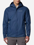 Kurtka wiatrówka męska sportowa Columbia Watertight II Jacket 1533898479 XL Niebieska (195982193380)