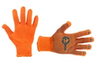 Рукавички Intertool 60/40 з точкою 82г помаранчеві 9" (SP-0135)