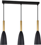 Lampa wisząca Light Prestige Solin 3 3xE27 Czarno-złota (LP-181/3L BK/GD)
