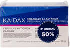 Zestaw suplementów diety Kaidax przeciw wypadaniu włosów dla kobiet w ciąży i/lub karmiących piersią kapsułki 61.22 g 2x60 kapsułek (8437015822440)