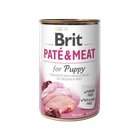 Влажный корм для щенков Brit Pate & Meat Puppy с курицей и индейкой