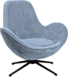 Fotel obrotowy Homla LUNAIRE 86 x 76 x 87 cm Blue (5906496710094)