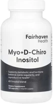 Витамины Fairhaven Health Мио-инозитол и D-хиро инозитол Myo + D-Chiro Inositol 120 каспул