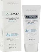 BB-крем з морським колагеном — Enough Collagen 3 in1 Whitening Moisture BB Cream SPF47 PA+++, 50 гр