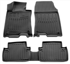 Коврики в салон Honda Accord 2008-2013, с бортом, полиуретан, 5шт, Stingray, 5008085