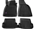 Коврики в салон Audi A4 B6 2000-2004/Audi A4 B7 2004-2008, с бортом, полиуретан, 5шт, Stingray, 5030015