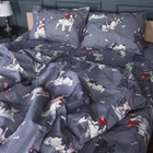 Комплект постельного белья MirSon евро 200x220 см 17-0663 Cute Pug бязь (2200010011357)